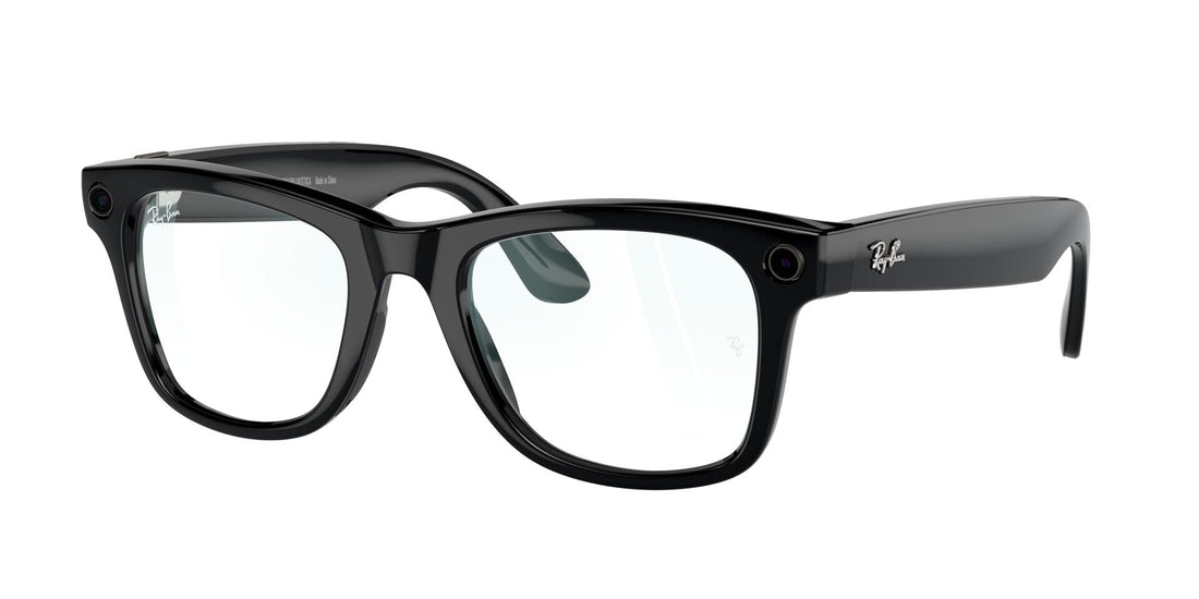 RayBan Meta Gen-1 RW 4008 Shiny Black Clear 53