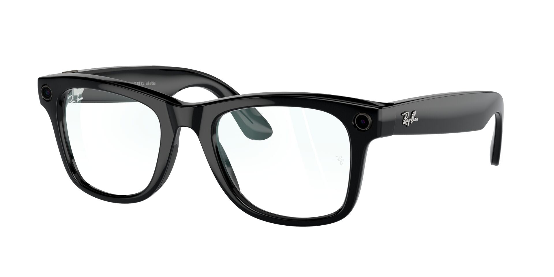 RayBan Meta Gen-1 RW 4008 Shiny Black Clear 53