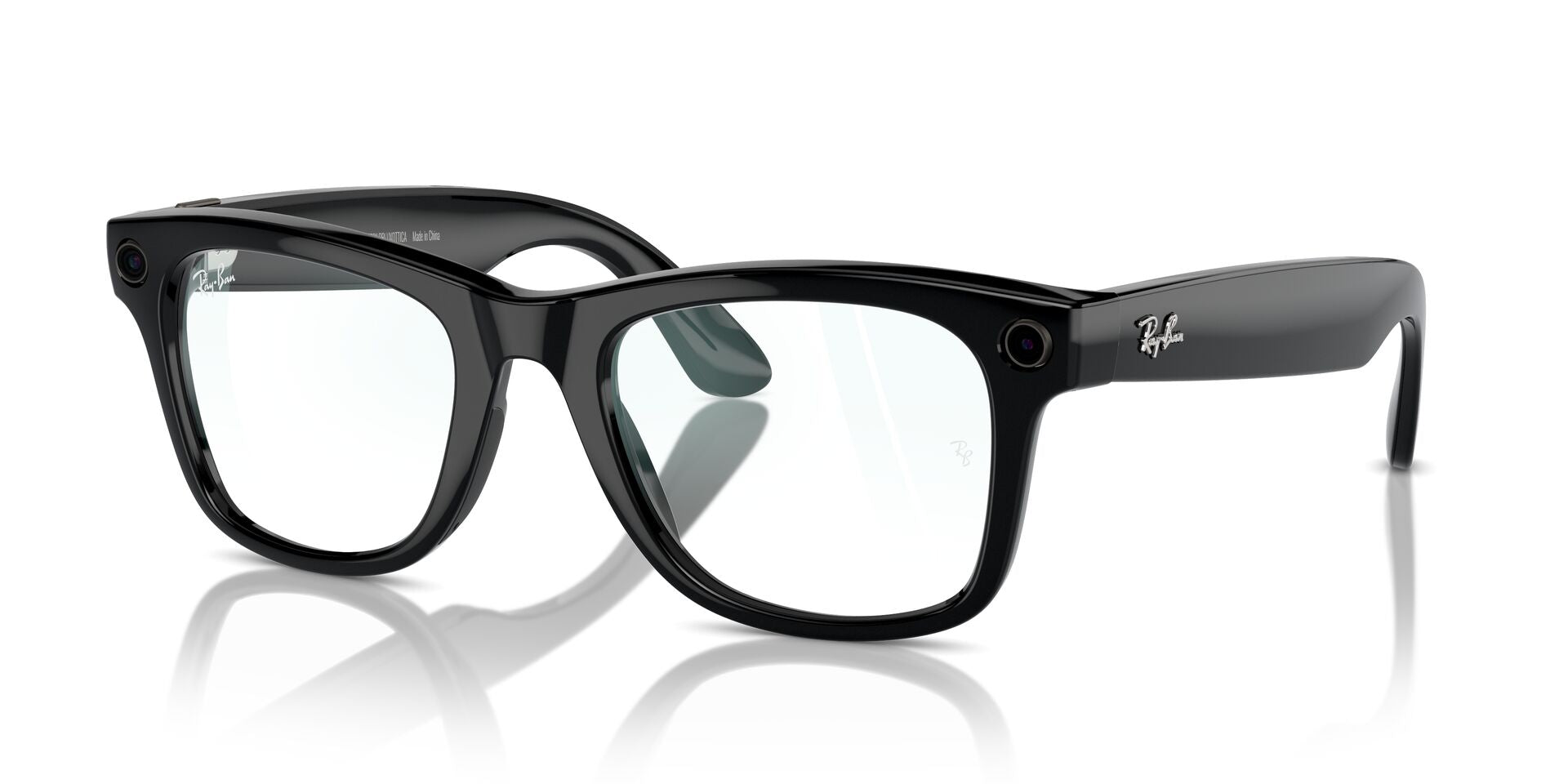 RayBan Meta Gen-1 RW 4008 Shiny Black Clear 53
