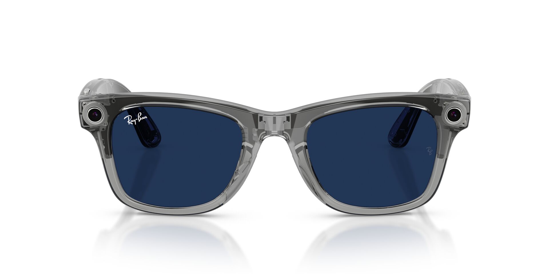 RayBan Meta Gen-2 RW 4012 Shiny Transpatent Grey Transition Sapphire 50