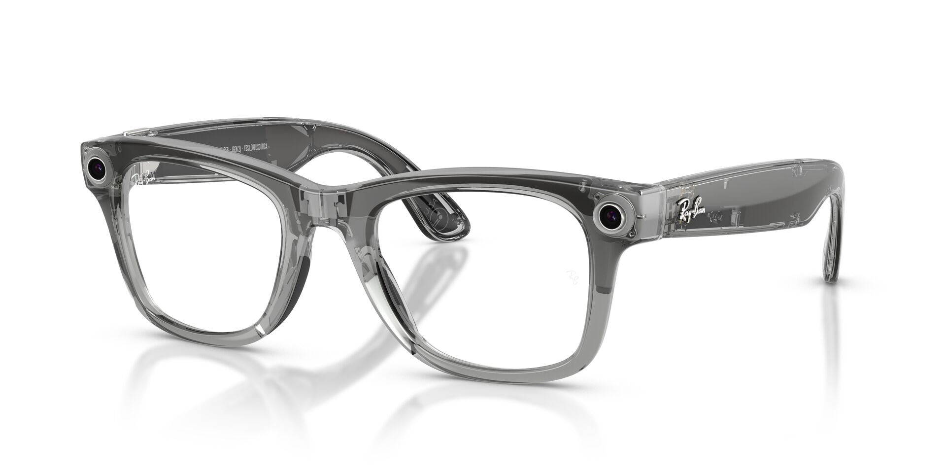 RayBan Meta Gen-2 RW 4012 Shiny Transpatent Grey Transition Sapphire 53